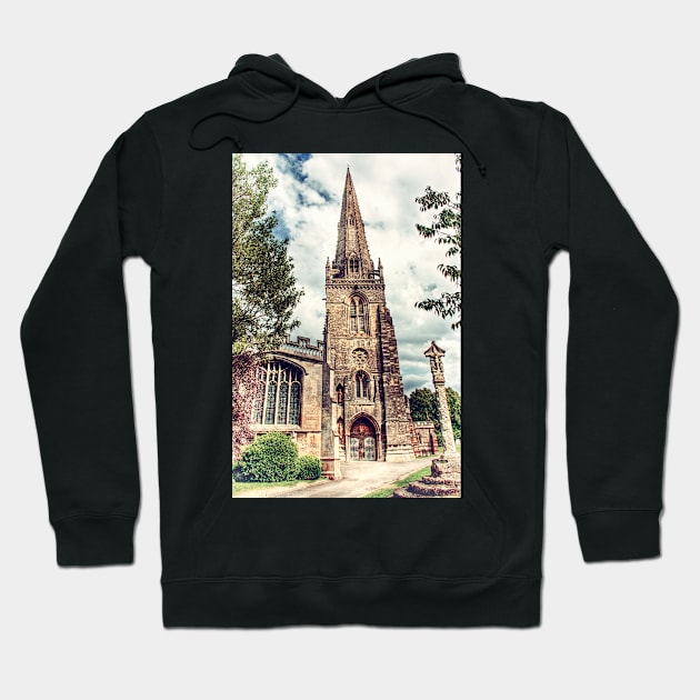 St Marys Church Higham Ferrers Hoodie by InspiraImage